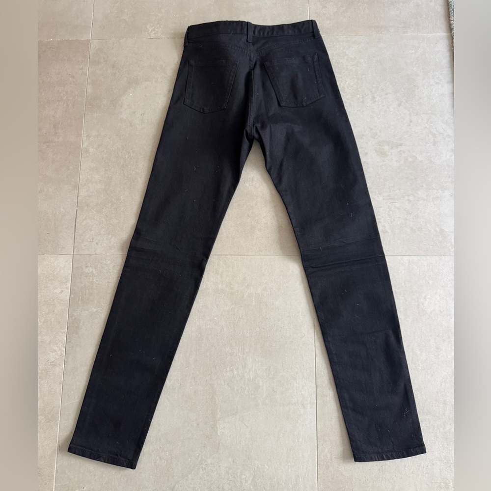 Saint Laurent Slim Skinny Fit Low Waist Jeans - Picture 5 of 6